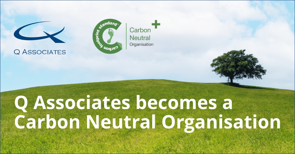 Q Associates becomes a Carbon Neutral Organisation