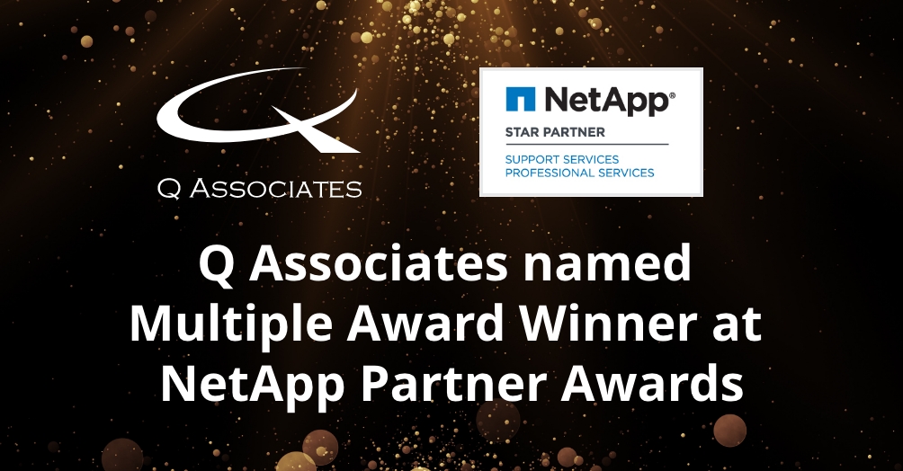Q Associates Named Multiple Award Winner at NetApp Partner Awards